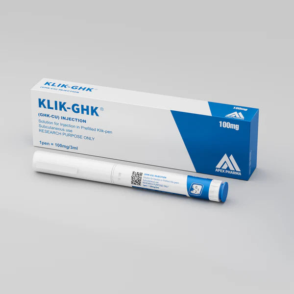 ghk cu shot KLIK-GHK (GHK-CU) 100mg Semax/Selank - Ion Peptide Retatrutide:20mg Vial PEP020